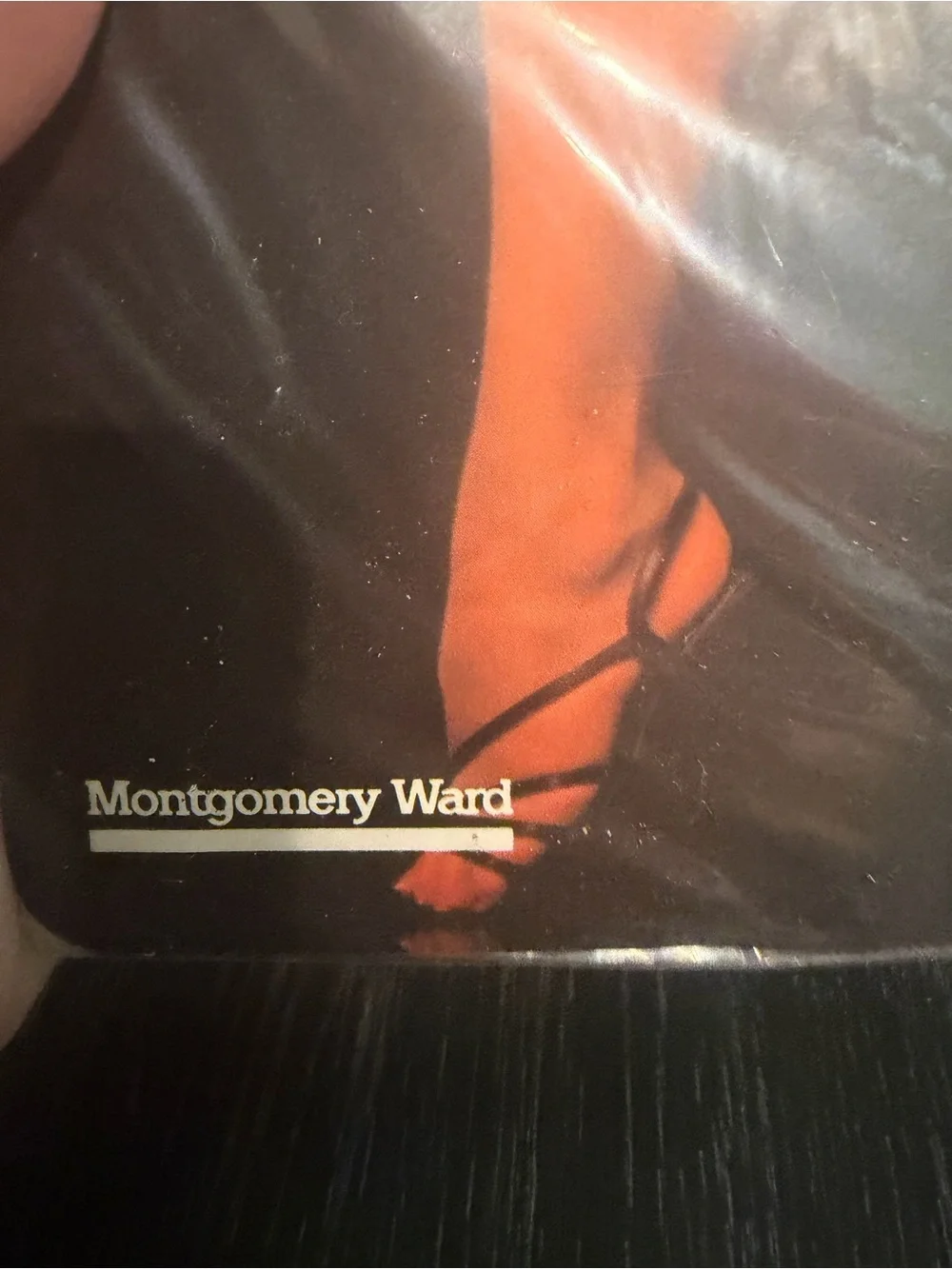 Vintage Montgomery Ward Sheer Perfection Black Pantyhose Medium NOS